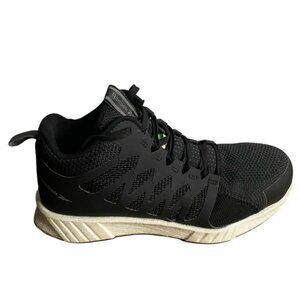 Reebok Men's Black Work Fusion Flexweave Composite Toe Athletic Shoes